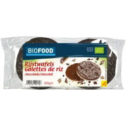 3x Damhert Rijstwafel Chocolade BIO 100 gr