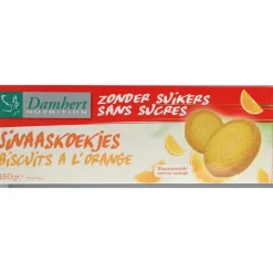 3x Damhert Sinaaskoekje Zonder Suikers 160 gr