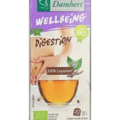 3x Damhert Wellbeing Thee Zoethout 20 stuks