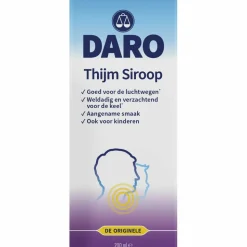 2x Daro Thijmsiroop 200 ml