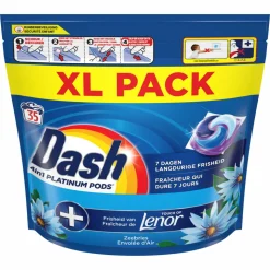 3x Dash Wasmiddelcapsules 4in1 Pods Zeebries 35 stuks