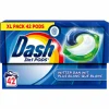4x Dash Wasmiddelcapsules 3in1 Pods Witter dan Wit 42 stuks