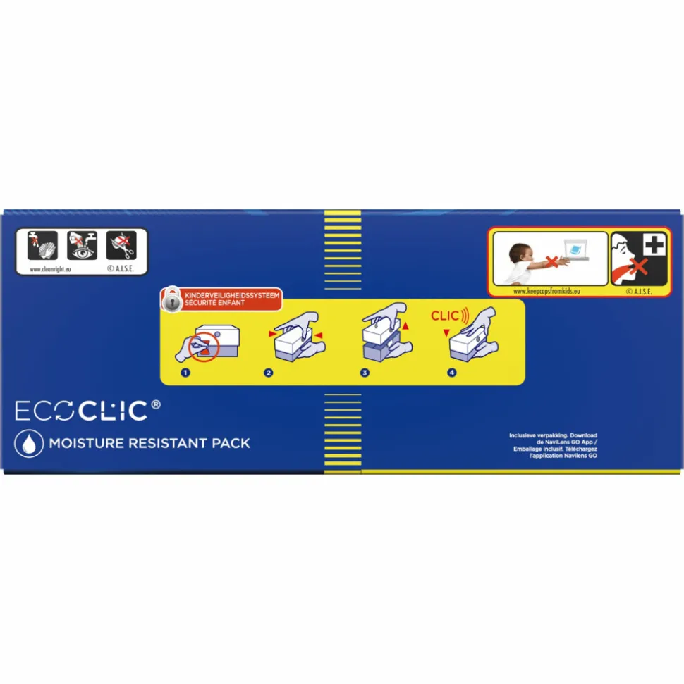 4x Dash Wasmiddelcapsules 3in1 Pods Stralende Kleuren 42 stuks