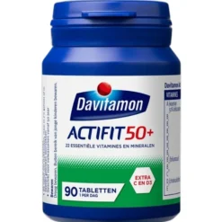 2x Davitamon Actifit 50+ 90 tabletten
