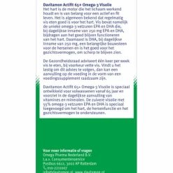 2x Davitamon Actifit 65+ Omega-3 Visolie 80 capsules