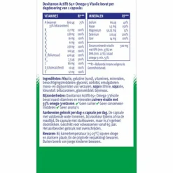 2x Davitamon Actifit 65+ Omega-3 Visolie 80 capsules