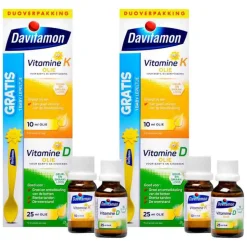 2x Davitamon Baby 1ste Vitamines 35 ml