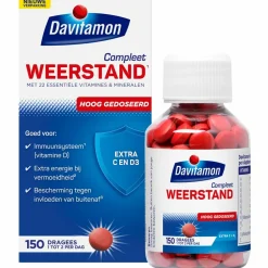 2x Davitamon Compleet Weerstand Hoog Gedoseerd 150 stuks