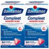 2x Davitamon Compleet Weerstand Kauwvitamines Aardbei 60 kauwtabletten