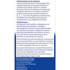 2x Davitamon Compleet Weerstand Hoog Gedoseerd Bosvruchten 50 kauwtabletten