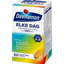 4x Davitamon Elke Dag 60 tabletten