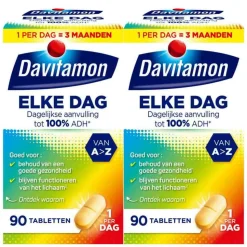 2x Davitamon Elke Dag 90 tabletten