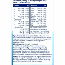 2x Davitamon Junior 3+ Kauwvitamines Banaan 120 kauwtabletten