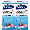 2x Davitamon Junior 3+ Kauwvitamines Framboos 60 kauwtabletten