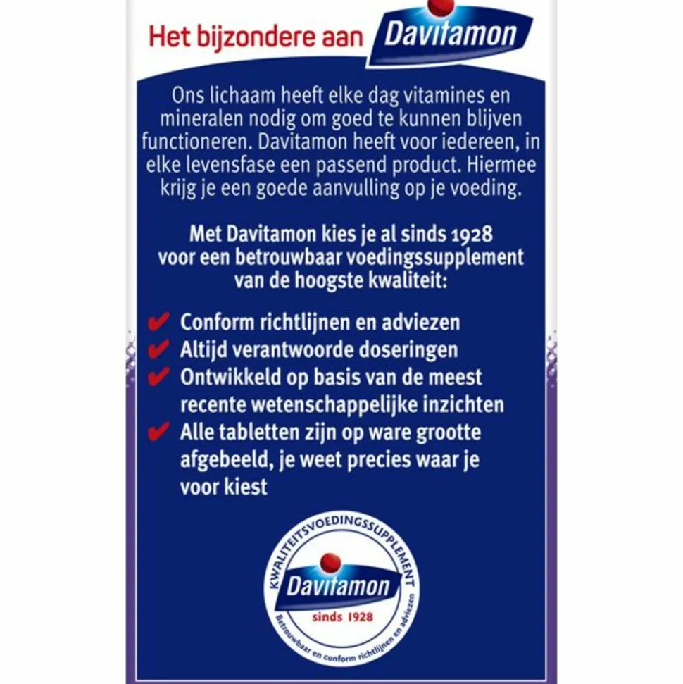 2x Davitamon Vitamine D3 20MCG Hoog Gedoseerd 75 smelttabletten