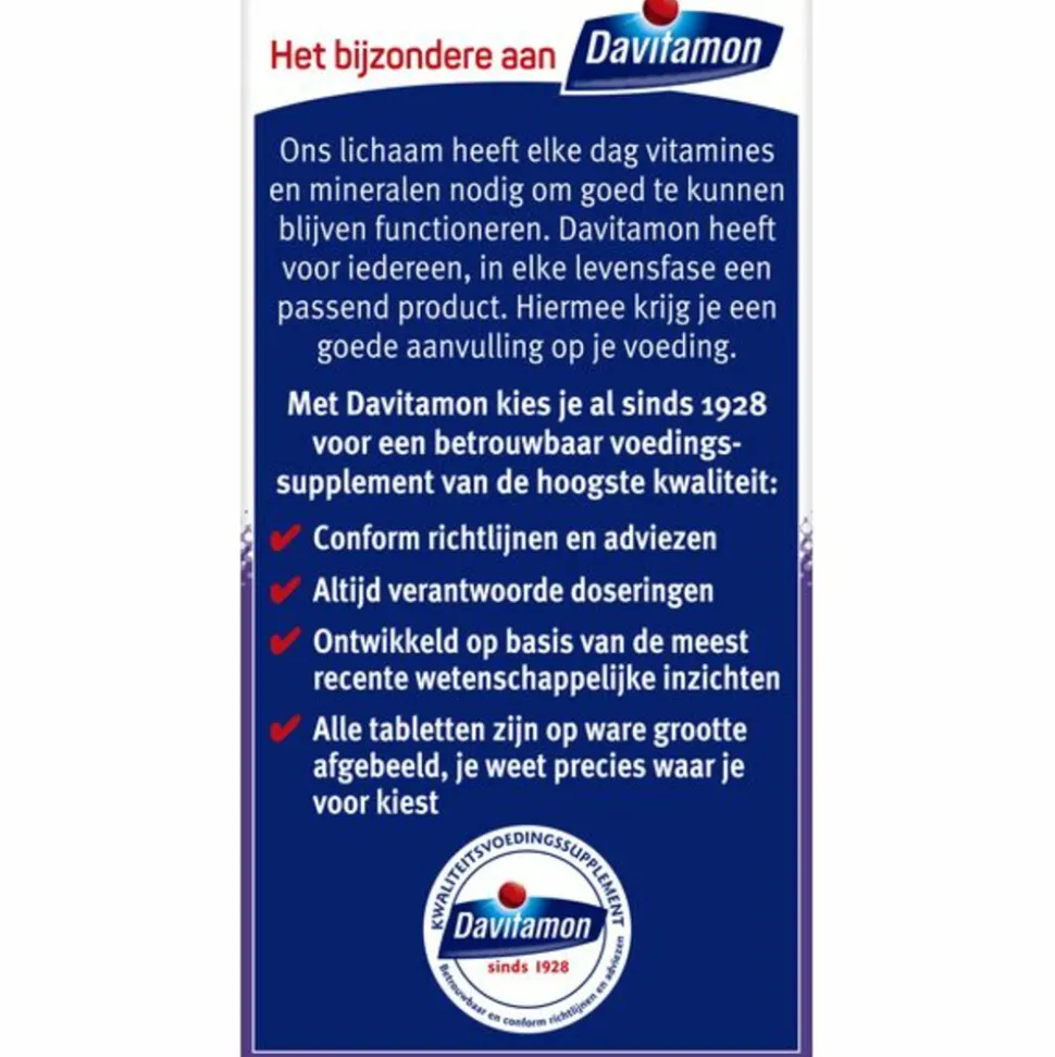 2x Davitamon Vitamine D3 Vanaf 50 Jaar 250 tabletten