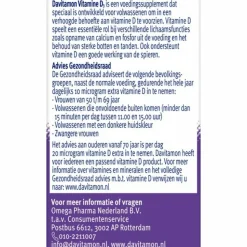 2x Davitamon Vitamine D Volwassenen 75 smelttabletten