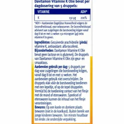 2x Davitamon Vitamine K Olie 10 ml