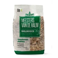 3x De halm 7 Korenvlokken Eko 500 gr