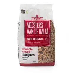 3x De halm Muesli Krokant Rozijenen 500 gr
