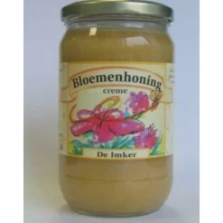 3x De Imker Bloemenhoning Creme 900 gr