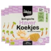 4x de Kleine Keuken Bio Haverkoekjes Wortel & Pompoen 120 gr