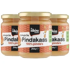 3x de Kleine Keuken Bio Pindakaas 6-8 mnd 250 gr