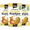 3x de Kleine Keuken Bio Zachte Koekjes 120 gr