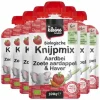 6x de Kleine Keuken Biologische Knijpmix Aardbei, Zoete aardappel & Haver 100 gr