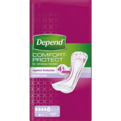 6x Depend Pads Super 8 stuks
