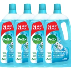 4x Dettol Allesreiniger Katoenfris 2 liter