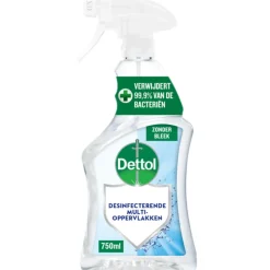 6x Dettol Desinfecterende Multi-Oppervlakken Spray 750 ml