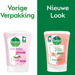 5x Dettol No Touch Wasgel Navulling Rozenwater & Sheabutter 250 ml