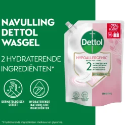 3x Dettol Refill Handzeep Sensitive 500 ml