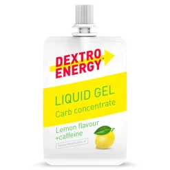 6x Dextro Energy Liquid Gel Lemon + Cafeïne 60 gr