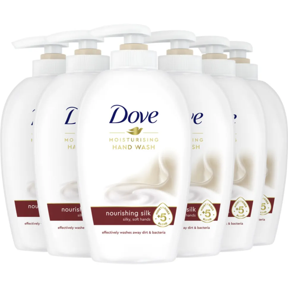 6x Dove Handzeep Nourishing Silk 250 ml