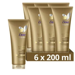 6x Dove Zelfbruinende Bodylotion Summer Revived Medium-Dark 200 ml