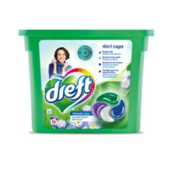 6x Dreft Caps 4in1 Blue Dream 16 stuks