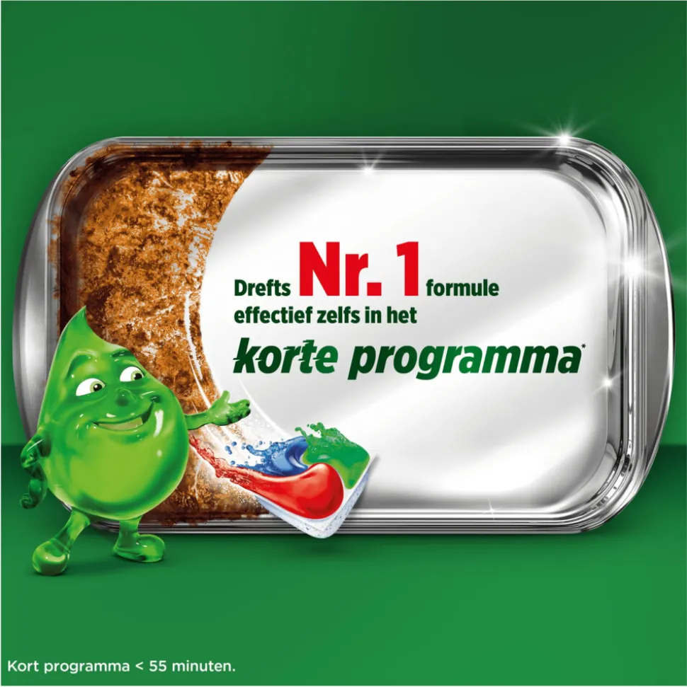 6x Dreft Vaatwastabletten Platinum Plus All In One 19 stuks