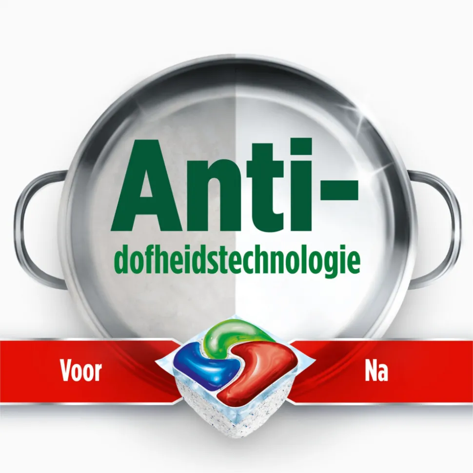 6x Dreft Vaatwastabletten Platinum Plus All In One 19 stuks