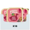 18x Edgard & Cooper Kuipje Vers Vlees Puppy Hondenvoer Eend - Kip 300 gr
