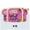 18x Edgard & Cooper Kuipje Vers Vlees Hondenvoer Wild - Eend 300 gr