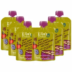 6x Ella's Kitchen Groente Ovenschotel met Linzen 6+ m 130 gr