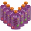 7x Ella's Kitchen Knijpzakje 4+ m Peer Nectarine Guava 120 gr