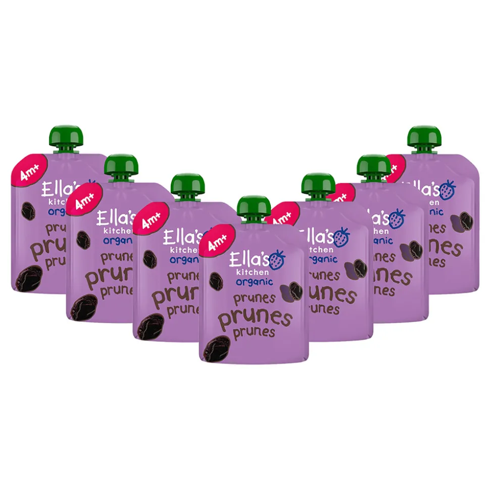7x Ella's Kitchen Knijpzakje 4+ m Pruimen 70 gr