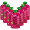 7x Ella's Kitchen Strawberry Rhubarb & Apple 4+ m 120 gr