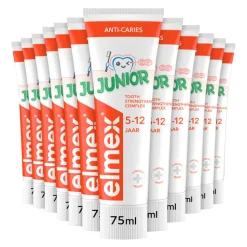 12x Elmex Gel-Tandpasta Junior (5-12 Jaar) 75 ml