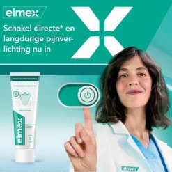 12x Elmex Tandpasta Sensitive Professional 75 ml