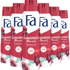 6x Fa Deodorant Spray Glamorous Moments 150 ml