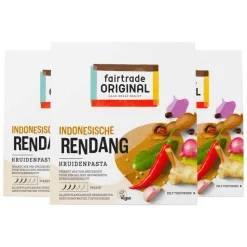 3x Fairtrade Original Boemboe Rendang 75 gr